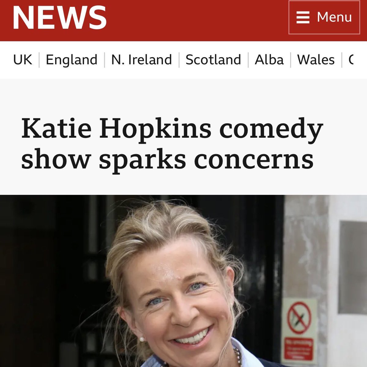 Katie Hopkins tweet media