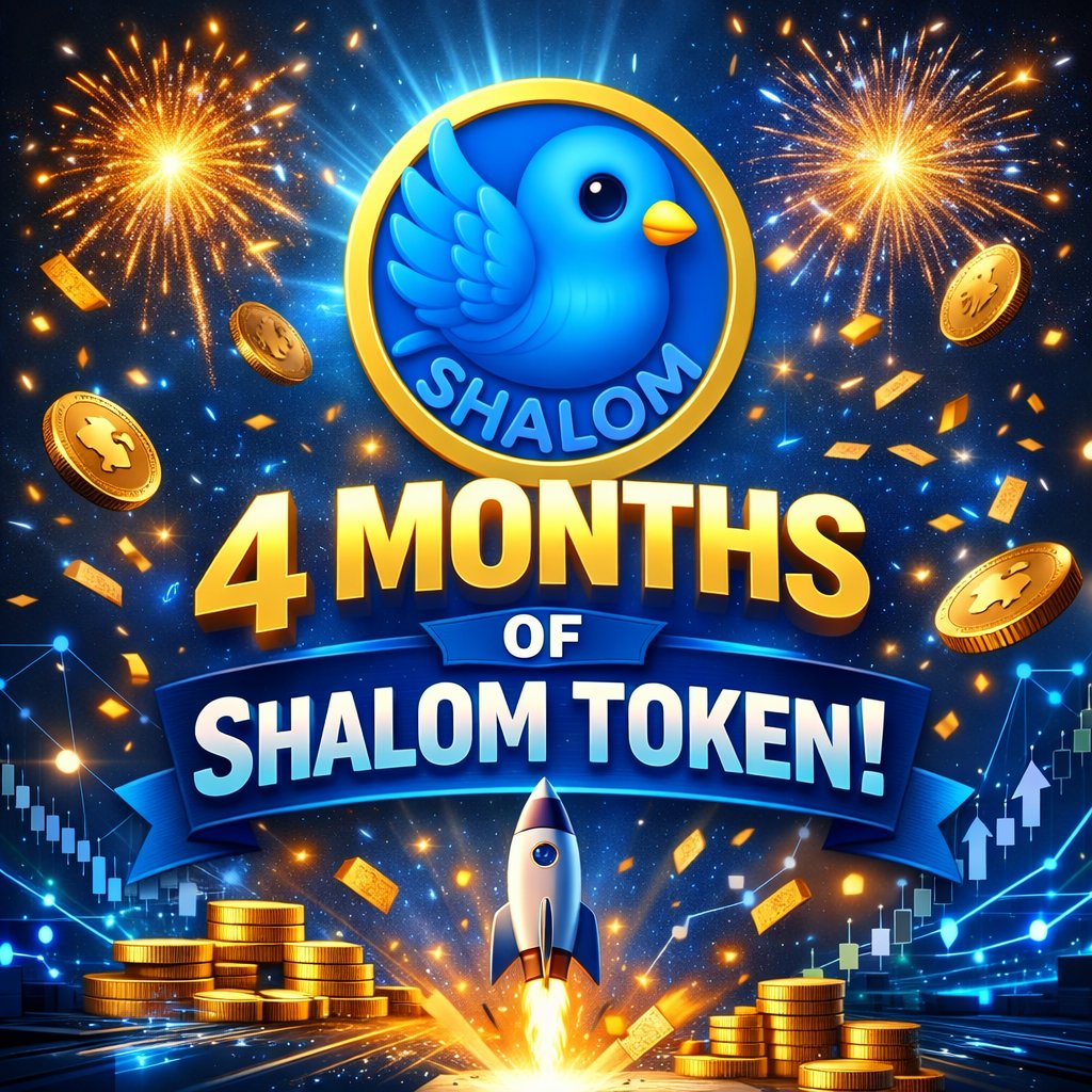 Four months ago, <a href="/Shalom_Token/">Shalom 🕊️</a> was only an idea. Today, it is steadily evolving into a growing movement driven by vision, community strength, and a shared belief in something bigger.

Within a short period, the project has begun laying a solid foundation in the Asset Chain
