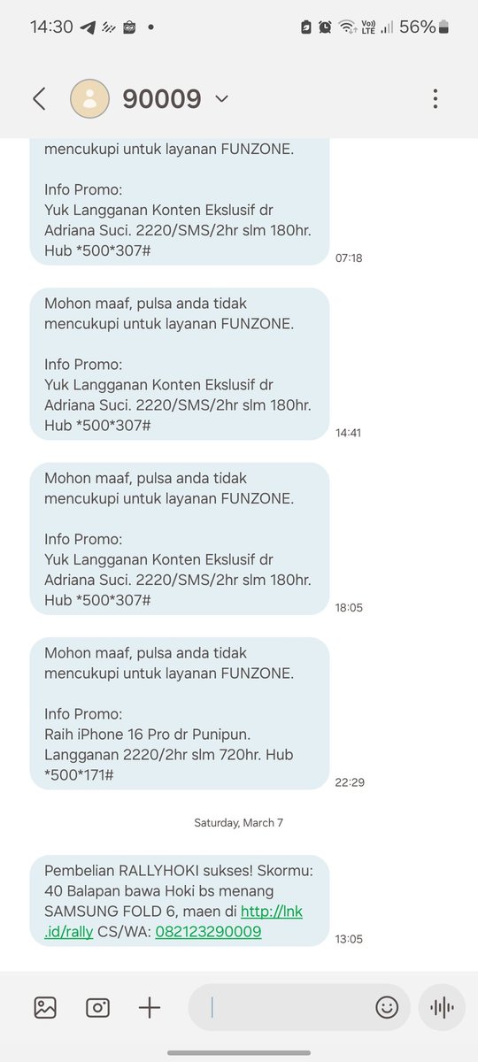 putrihenissa's tweet photo. Ini tuh apa sih? Kok Telkomsel nyedot pulsa orang tanpa konfirmasi? Saya ga pernah ada daftar2 program beginian @Telkomsel https://t.co/8qcmiTiyiE