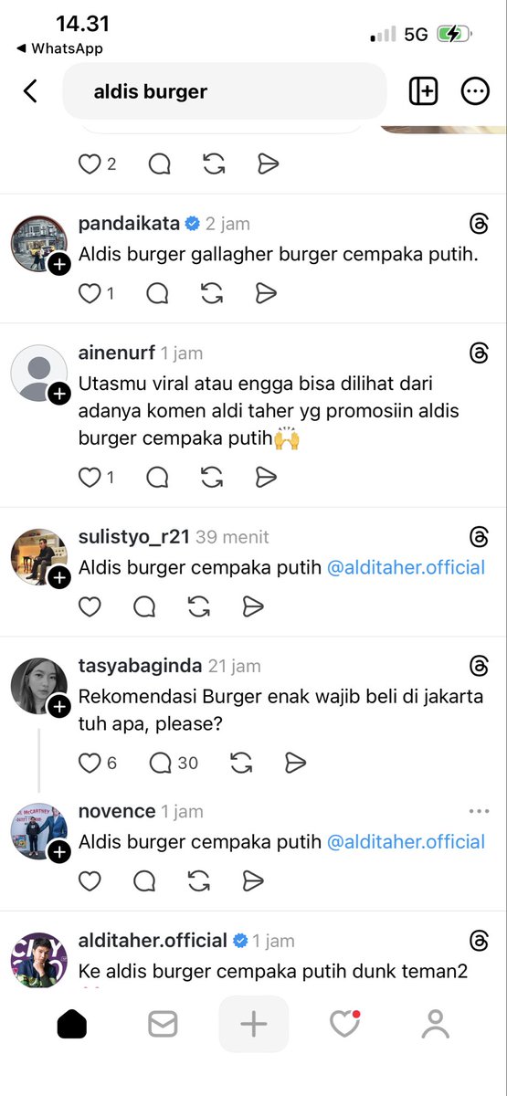 alditaher_indo's tweet photo. Aldis burger cempaka putih https://t.co/nIcAA35TPv