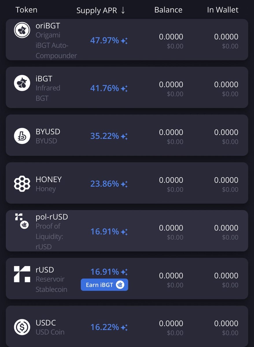 crypto202409's tweet photo. Greenlane (NASDAQ: GNLN) 宣布其数字资产财政（DAT）战略取得重要进展。截至2026年2月27日，公司已成功将约5000万BERA（共持有7040万BERA）部署至多个Berachain验证者基础设施。

大盘震荡下行蛮久，此处卖BERA或者开空的性价比不高。我的持仓成本线也陆续压下来了，打算再质押攒攒币，继续等待好机会。

质押BERA攒币很方便了。除了领NFT（虽然没等到rebase）解锁份额直接质押外，其他链比如ethereum、base、polygon等资产亦可一键质押Zap Staking，无需经历繁琐跨链、换币。

在dolomite放了稳定币，小资金吃点借贷年化挺香的（稳定币BYUSD实时年化35%）。当然，高手可以自动化循环借贷（支持资产类型很丰富），最大化资产效率（高风险高收益）。