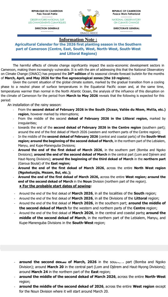 Observatoire Nat. sur les Changements Climatiques tweet media