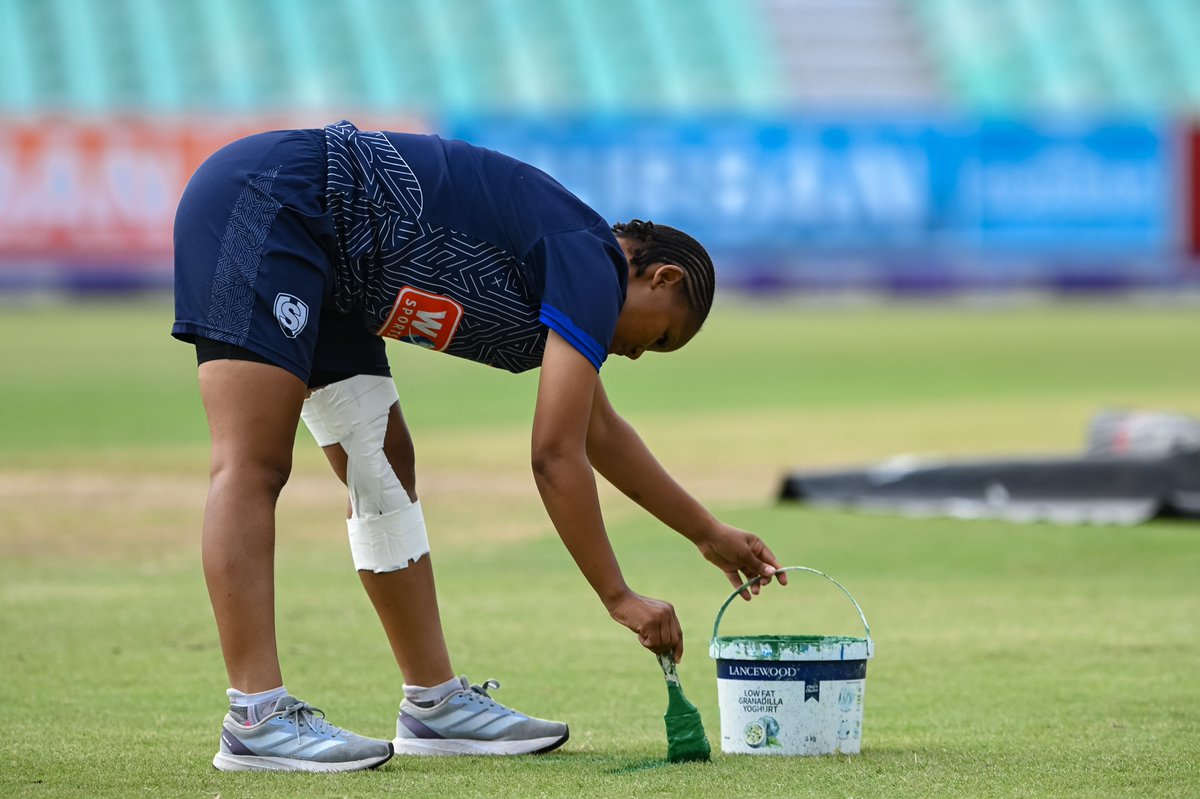 WP_Womens's tweet photo. Warm ups in Durban!!!๐๐
#WPCricket #westernprovince #WSBNewlands #WSBWP๐งก#GirlsInBlue๐ #Pro50 https://t.co/wjxWG9E9G6
