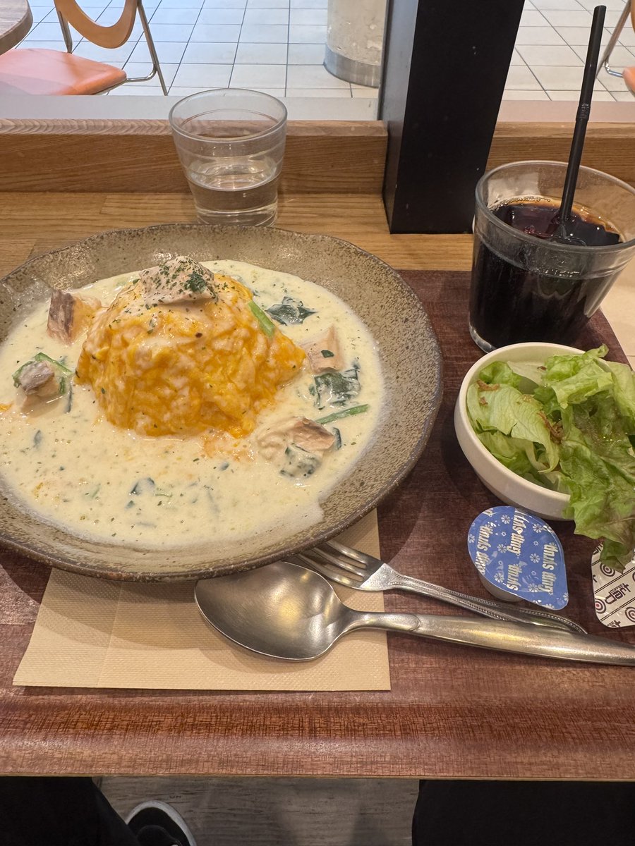 nikohu's tweet photo. 高松フラフラしつつ、小腹空いたので目に入ったオムライスの店へ
まさかの聖地としらずびっくり😳😳
COCO77のCOCOはここから…?🤔
コーヒーまでサービスして頂きありがとうございました😭
美味しゅうございました🙇♂️
#Finch
#フィンチ
#omucoco https://t.co/PBr0vmhxKM