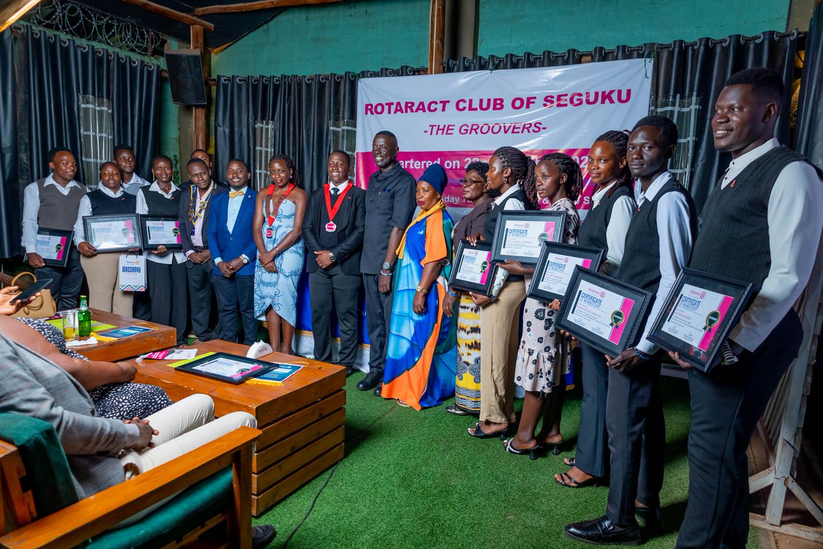 Rotaract_Seguku's tweet photo. Previously at our Charter Celebration…
The Induction of Charter Members of the Rotaract Club of Seguku — the pioneers who laid the foundation of our club.
A proud and defining moment in our journey of service.
#RotaractSeguku #Rotaract #PeopleOfAction https://t.co/zkxMMBMCyt