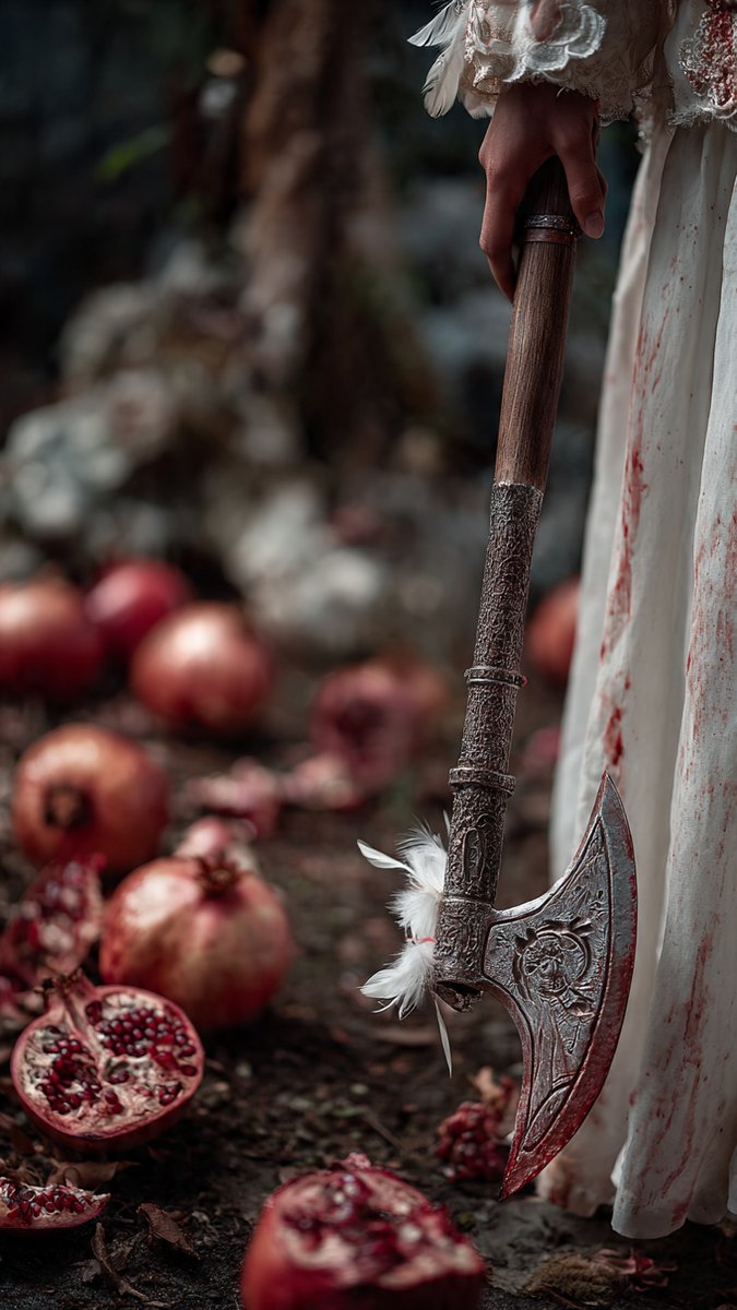 omniwandering's tweet photo. …

Sen gittin.
İçimde
adı konmamış bir mezar kaldı
ne taş, ne dua.
Bazen bir rüzgâr eser,
ve ben bilirim:
Sen geçersin basa basa toprağımdan.

Her maskenin içi bir yankı şimdi,
senden artakalan bir suskunluk oyası.
Ve her zırh 
kendi içine kapanmış bir cesaret yorgunu;
ışığın hatırasından ürkmüş,
gölgeye sinmiş sesinle dolu.

Görünmezlik pelerininden tel kaçtı
ilmek ilmek söküldü.
Saklanmana gerekçe kalmadı;
artık gözlerim
umursamazlıkla bağlı.

Şimdi git.
Ben arkama dönüp bakmayacak kadar
soğuk bir taşın sabrına gömüldüm.
İradem
omuzlarımdan söküldü.
Toprağın kemiklerine sarılmış
serin, hissiz, sedefsiz
granit bir kayayım artık.

Avluda rüzgâr susuyor.
Kuyu başında su kımıldamadan duruyor.
Ben de.
Ne bir yüz aldatır beni artık,
ne bir kelime yankı bulur içimde.
Bir ağıt çalınsa kulağıma bile
“sesin mi?” “senin mi?” duyamam.

Bütün sesler,
bütün yüzler,
bütün şarkılar ve dahi şiirler
mahşerin çıplaklığını giyinmiş gibi
hepsi tek örnek,
zarafetin kıymeti yok.

Ayna,
bugün sadece tek bir yansımaya razı.
Bütün şiirler
o camda aynı gölgeye düşüyor.
Kalabalığın içinde
ne sesin kalmış
ne suretin.

Bahçede bir nar ağacı var yalnızca,
kabuğu çatlamış.
İçindeki kırmızıyı saklıyor.
Ben de öyle.