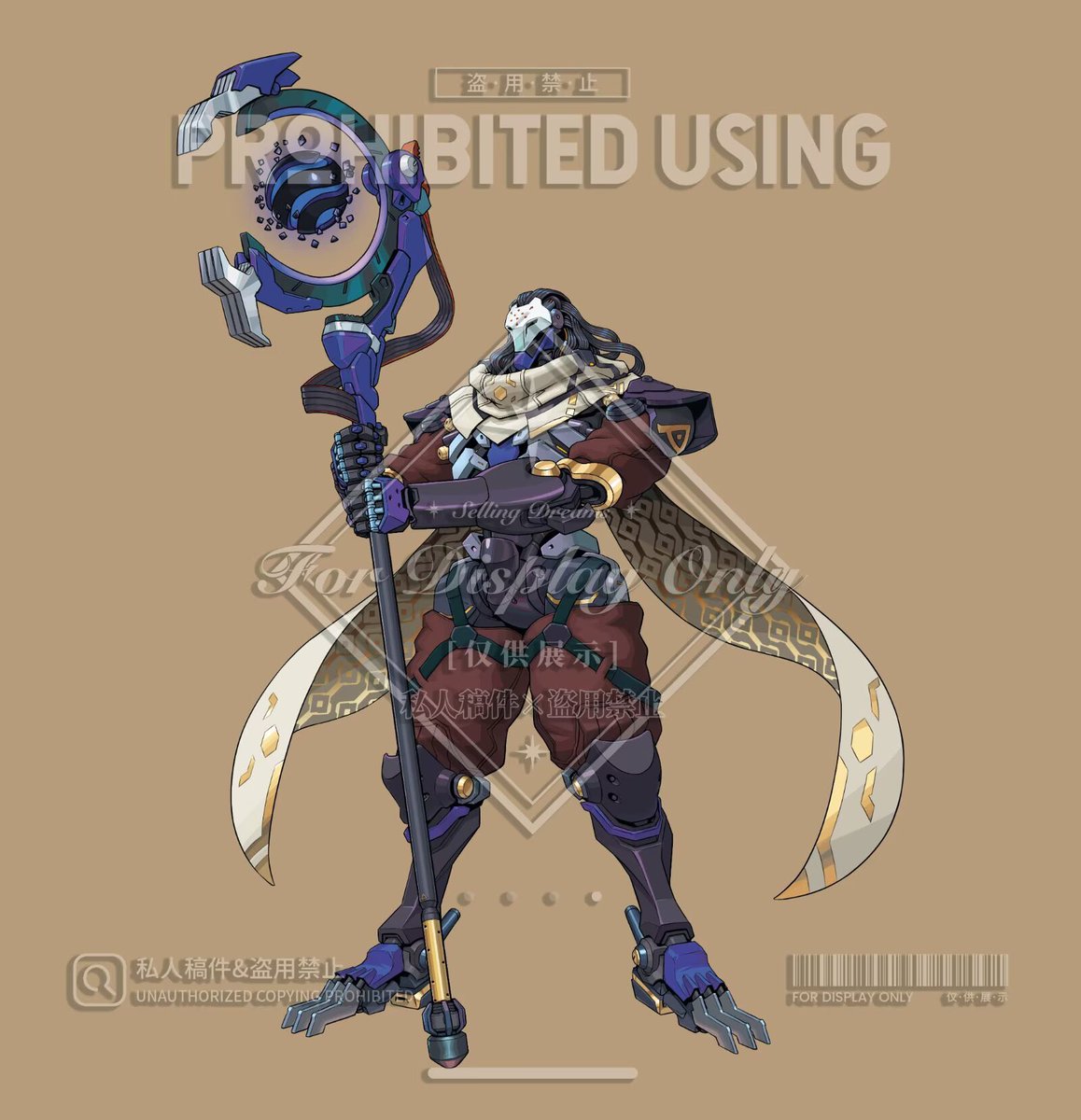 cjn853's tweet photo. #Overwatch #Overwatch2 #拉玛刹 #Ramattra #毛加 #Mauga #摩西 #Mercy 去年年底到最近画的几张私稿 https://t.co/368gWG1mAC