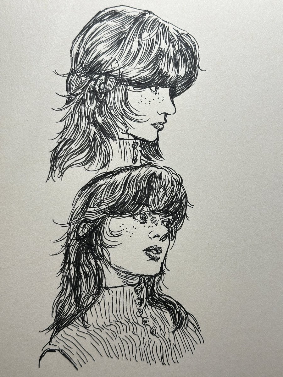 cjn853's tweet photo. 这几天画的速写 #sketch https://t.co/vNaUqP2vYA