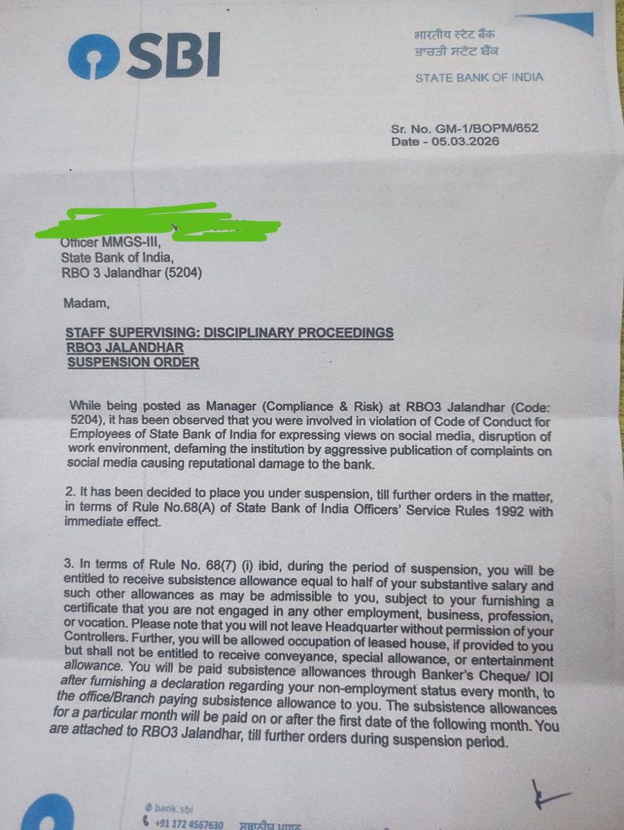 नमस्कार <a href="/TheOfficialSBI/">State Bank of India</a> 

कोई भी ऐरा गैरा SBI का मजाक (LUNCH) बना कर चला जाता है तो आपके सम्मान को ठेस नहीं पहुंचती तो मानहानि का केस नहीं ठोक पाते ।

और स्टाफ जरा सा KYC Irregularities पर बोल दिया तो सस्पेंड कर दिए ?