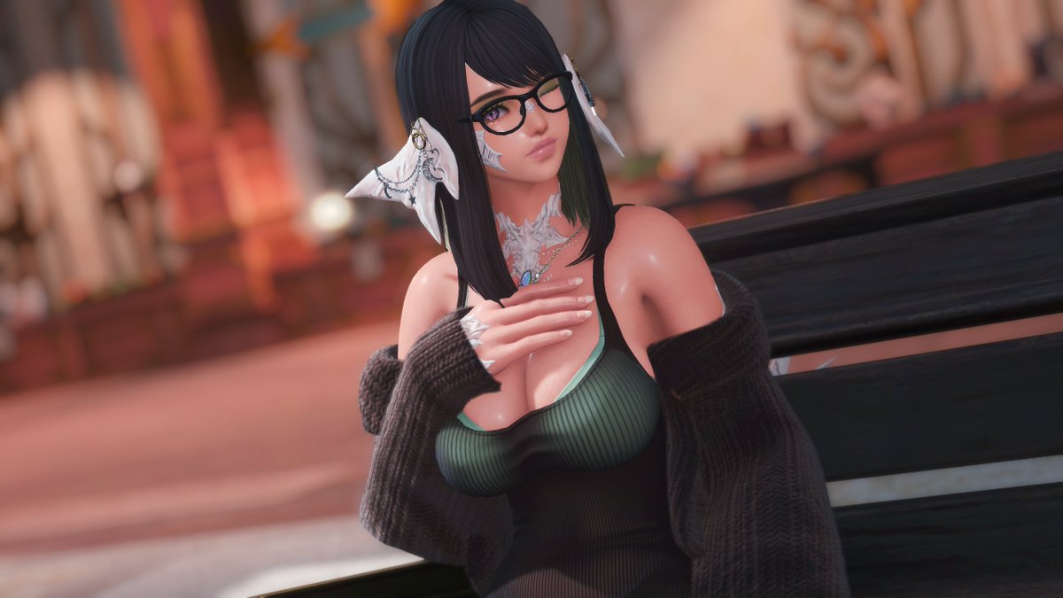 Rosemarilovesu's tweet photo. She was waiting on you~💚
#ffxivgpose #thatdress https://t.co/3WVnutpIkD