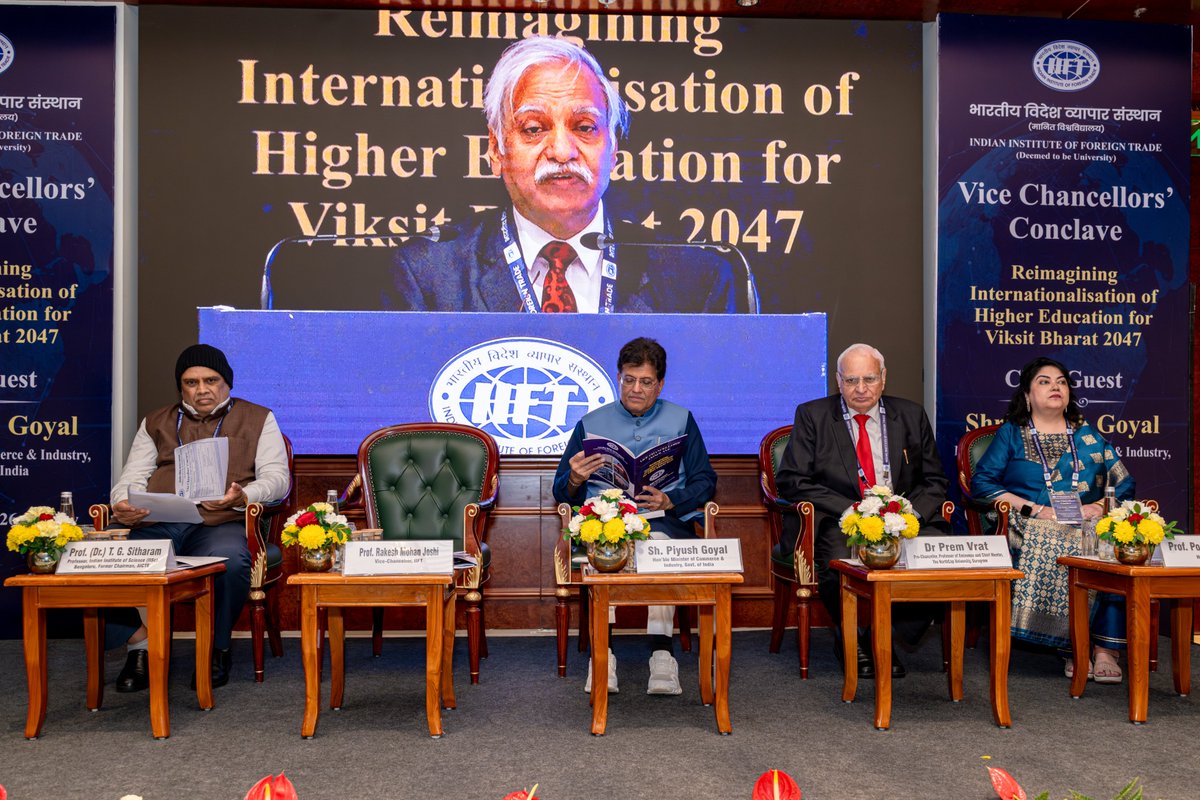 Indian Institute of Foreign Trade(IIFT) tweet media