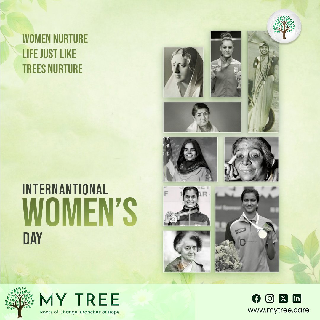 mytree70's tweet image. Women are just like our nature. They are strong, they grow through hard times, and they give life to everything around them. 

MyTree wishes every woman a Happy International Women's Day!

#InternationalWomensDay #MyTreeEnviros #WomenForEnvironment #WomenEmpowerment #GreenFuture