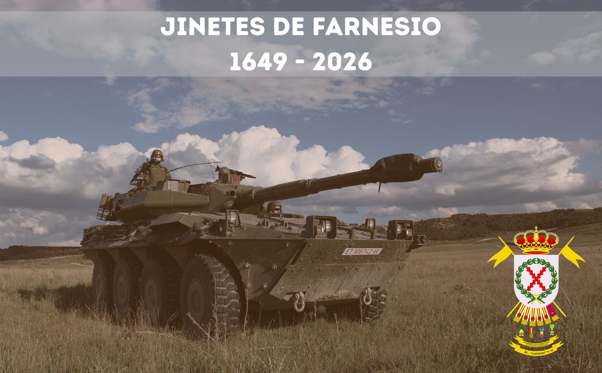 RegFarnesio's tweet photo. Hoy, 7 de marzo, se conmemora el aniversario de la creación, en Flandes, del Regimiento Farnesio, la #Caballería de la @laBrilat #RCFarnesio Es el más antiguos en activo de los regimientos de Caballería de España, y probablemente del mundo. https://t.co/HHg090NuDF