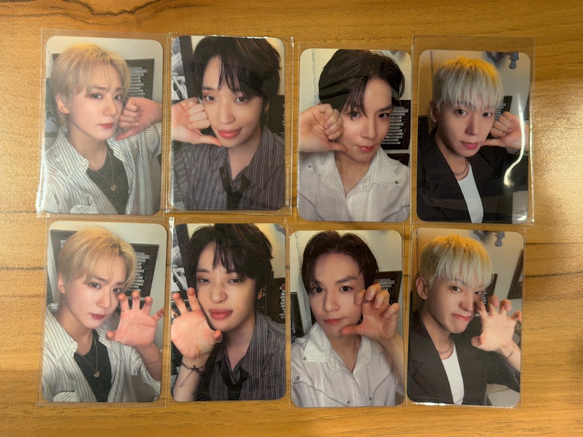 대만 앵콜 콘서트 포카앨범 특전 미공포 
#틴탑 #천지 #니엘 #리키 #창조