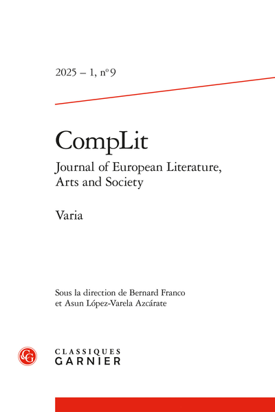 European Society of Comparative Literature ESCL tweet media