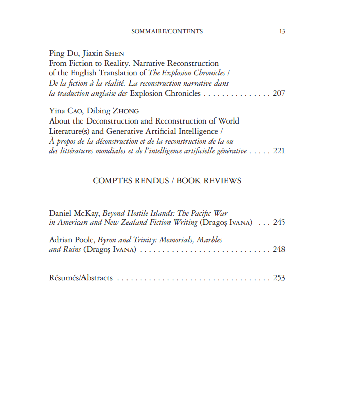 European Society of Comparative Literature ESCL tweet media