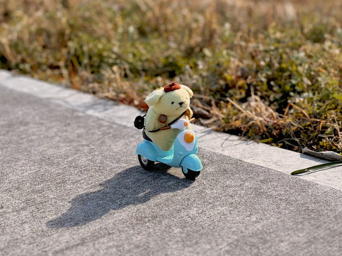 早くおうちに帰ってまったりするんだ〜🛵³₃³₃