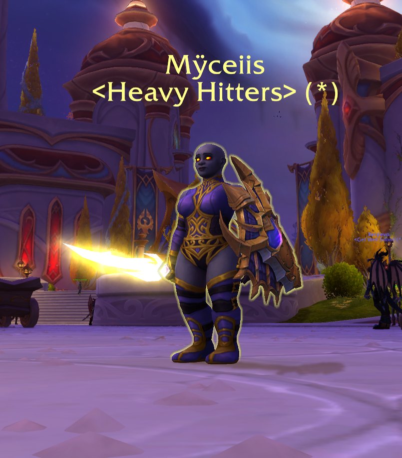 I miss my pally name from classic WOTLK. RIP Holyhotgirl