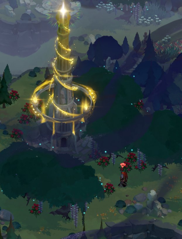 GPaimon's tweet photo. 🦂:"Please eat a pomegranate before you leave Avalon."
And some photos around the tower. (have to say the view becomes more beautiful when it's invaded, the Magister couldn't even bear to attack, but hide somewhere quietly to take photos😆 https://t.co/vmj5HSRuxM