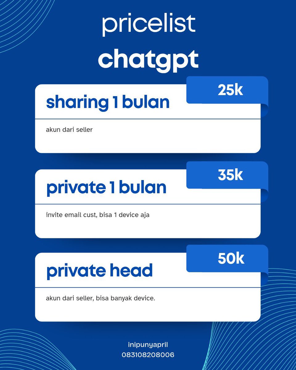 tisya jual netflix capcut canva tweet media