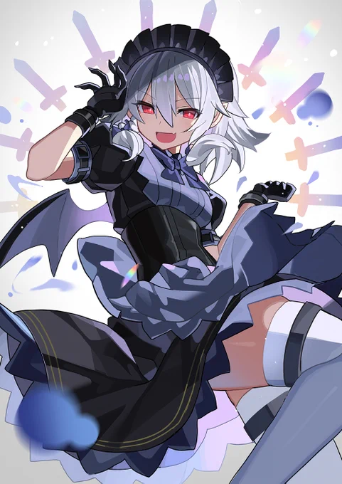 黒咲夜 #東方Project