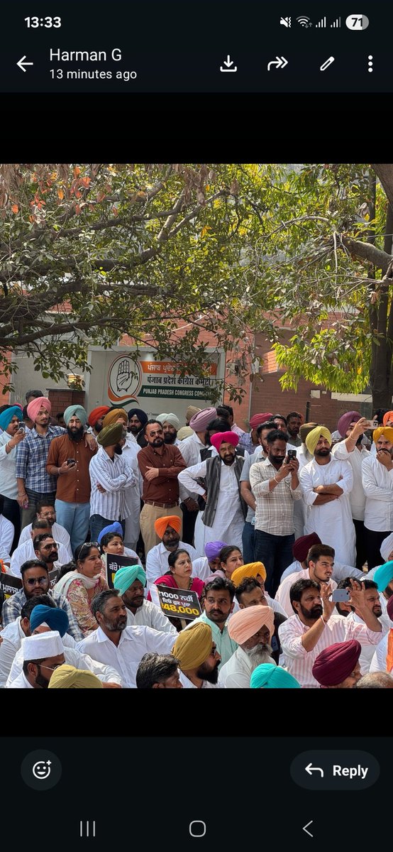 BadlaKaur's tweet photo. पंजाब में परिवर्तन का शंखनाद ह�� चुका है
प्रदेश कांग्रेस अध्यक्ष @RajaBrar_INCजी के नेतृत्व में साथियों ने‘विधानसभा घेराव’किया।
पंजाब में AAP सरकार ने न सिर्फ जनता से झूठे वादे किए,बल्कि उन्हें धोखा भी दिया
लेकिन अब पंजाब इस धोखेबाज सरकार को सत्ता से उखाड़ फेंकने के लिए तैयार है9 https://t.co/5GtmX2Ve8L