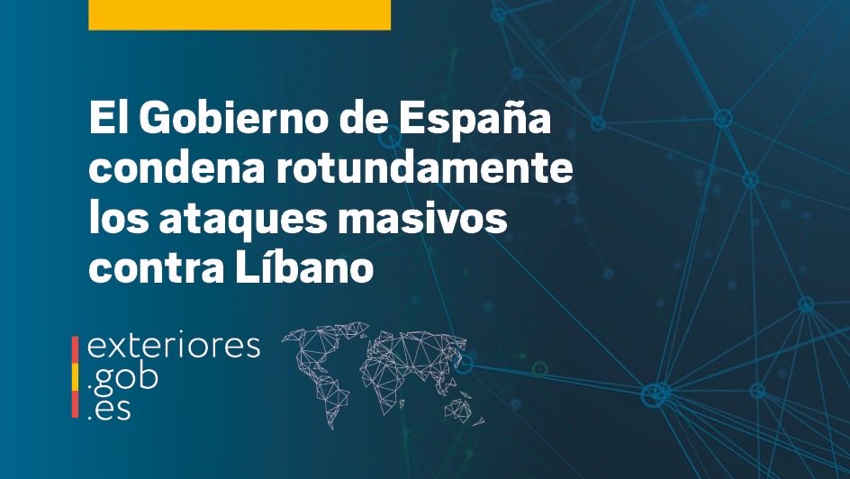 Ministerio de Asuntos Exteriores, UE y Cooperación tweet media
