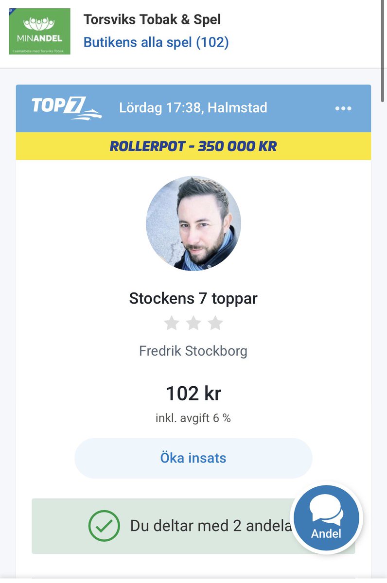 fresto's tweet image. V85 från ett vårigt Halmstad! Svårlöst omgång där jag spår hög utdelning trots några stora favoriter. Har en V85 och en Top7 öppen, exklusiva. Häng gärna på! 🫶 

atg.se/butik/torsviks…

atg.se/butik/torsviks…

#V85 #Top7 @MinAndel