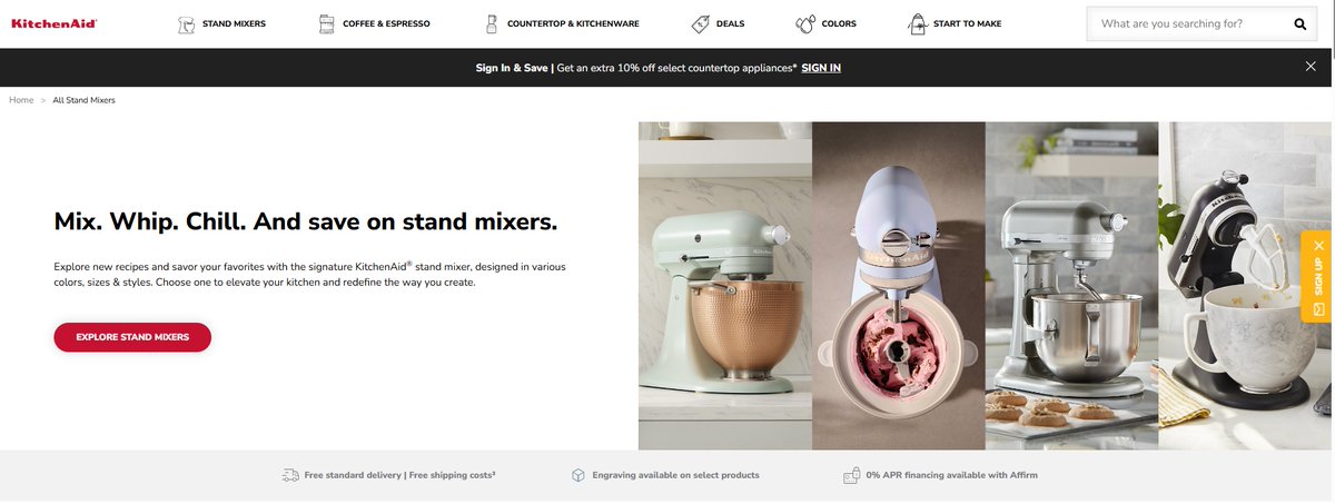 Urban_roamerr's tweet image. From iconic stand mixers to premium kitchen appliances, they bring both performance and timeless design into your kitchen.
If you love cooking or baking, this brand is definitely worth exploring 👇
click.linksynergy.com/fs-bin/click?i…
#KitchenAid #HomeCooking #KitchenEssentials #Baking