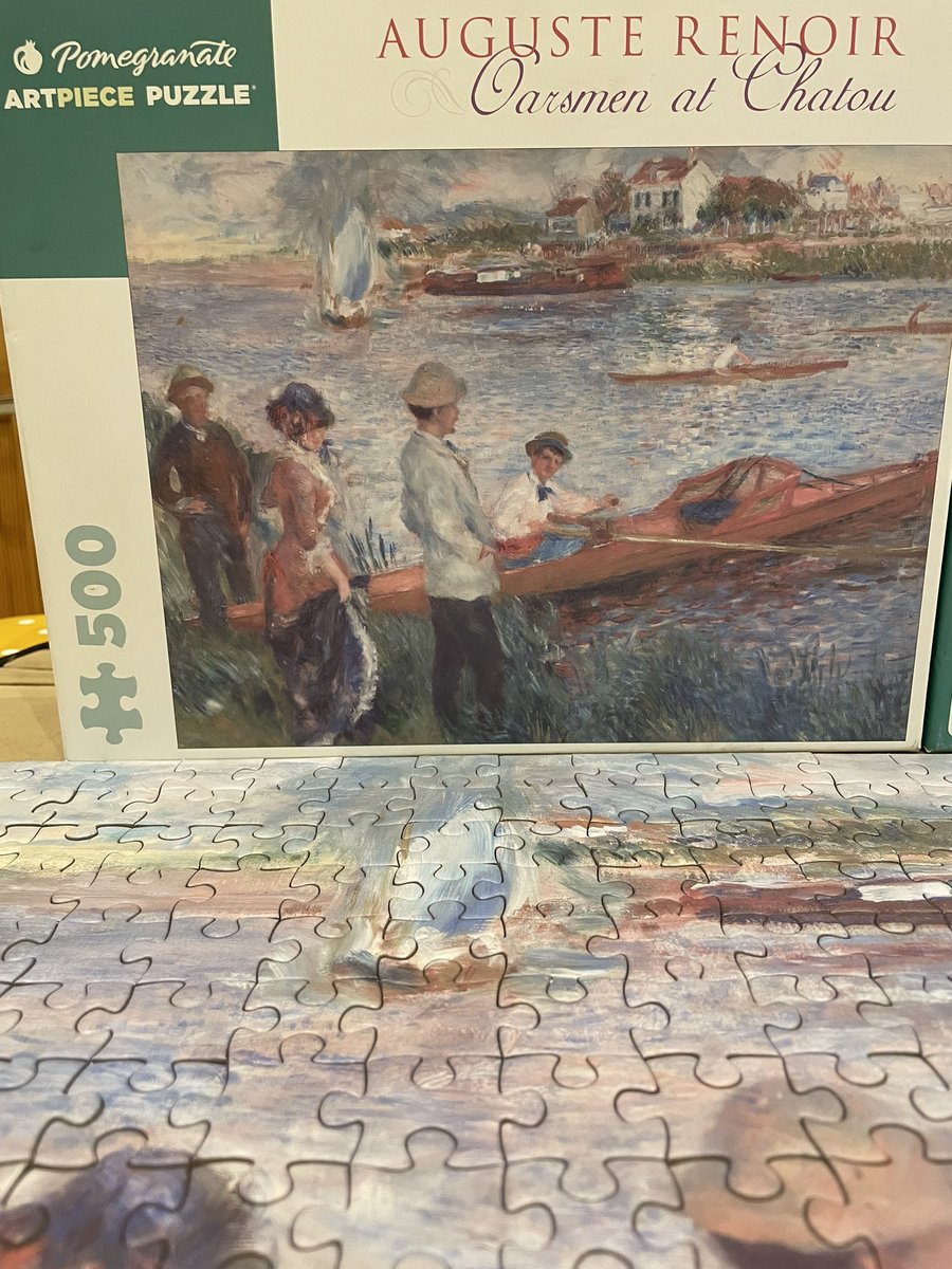 KIbooksandmusic's tweet photo. And another jigsaw checked courtesy of a very early rise. Someone please prod me if you find me asleep behind the desk today #ilovejigsaws #booksandpuzzles #kelhamisland #sleepisoverrated https://t.co/iN4Z9RFnbD