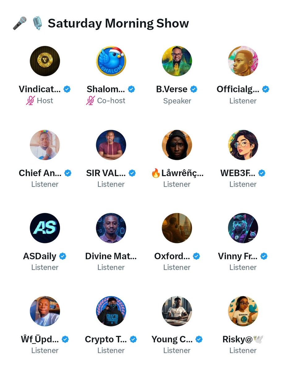 Join us here,👇on Saturday Morning Show.