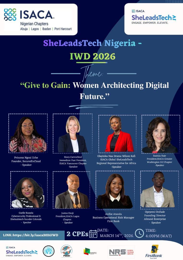 ISACA LAGOS CHAPTER tweet media