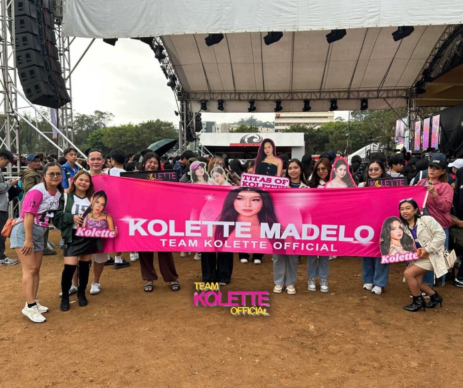 TeamKoletteOfc's tweet photo. Moonlettes 🌙

Moments like this remind us how special this community is. Our Team Live is ready and representing all the love and support we have for Kolette.

Thank you to everyone who showed up and carried our banner with pride. Your presence and effort truly mean a lot, and it shows how strong and united this community is.

Always together, always for Kolette.

KOLETTE SA PANAGBENGA