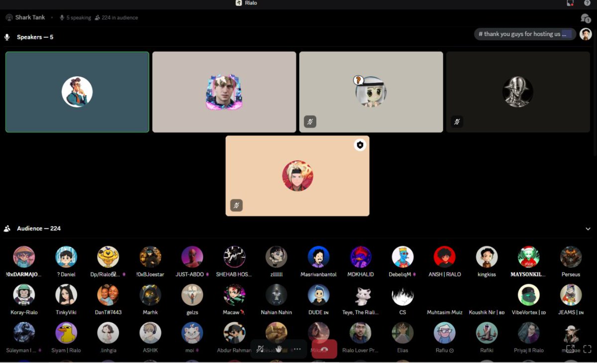 GM Grialo go go go 
<a href="/RialoHQ/">Rialo</a>  just launched a new program where builders are given a fresh challenge: upgrade your products so they can compete again. In this program, the winning builders will snag the "Shark Tank Winner" role.
I really hope Rialo keeps growing.🥳