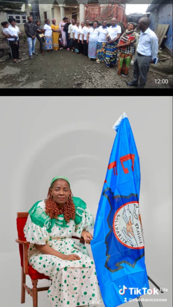 DCFNyamwisi's tweet photo. A l'occasion de la journée du 8 mars 2026 dont le thème international lie droits-Justice-action, la Ligue des femmes de la @DCFNyamwisi réitère sa compassion aux victimes des crimes et plaide pour l'assistance aux sinistrés, l'autonomisation et participation politique de la Femme https://t.co/mO0zhEW7Yw