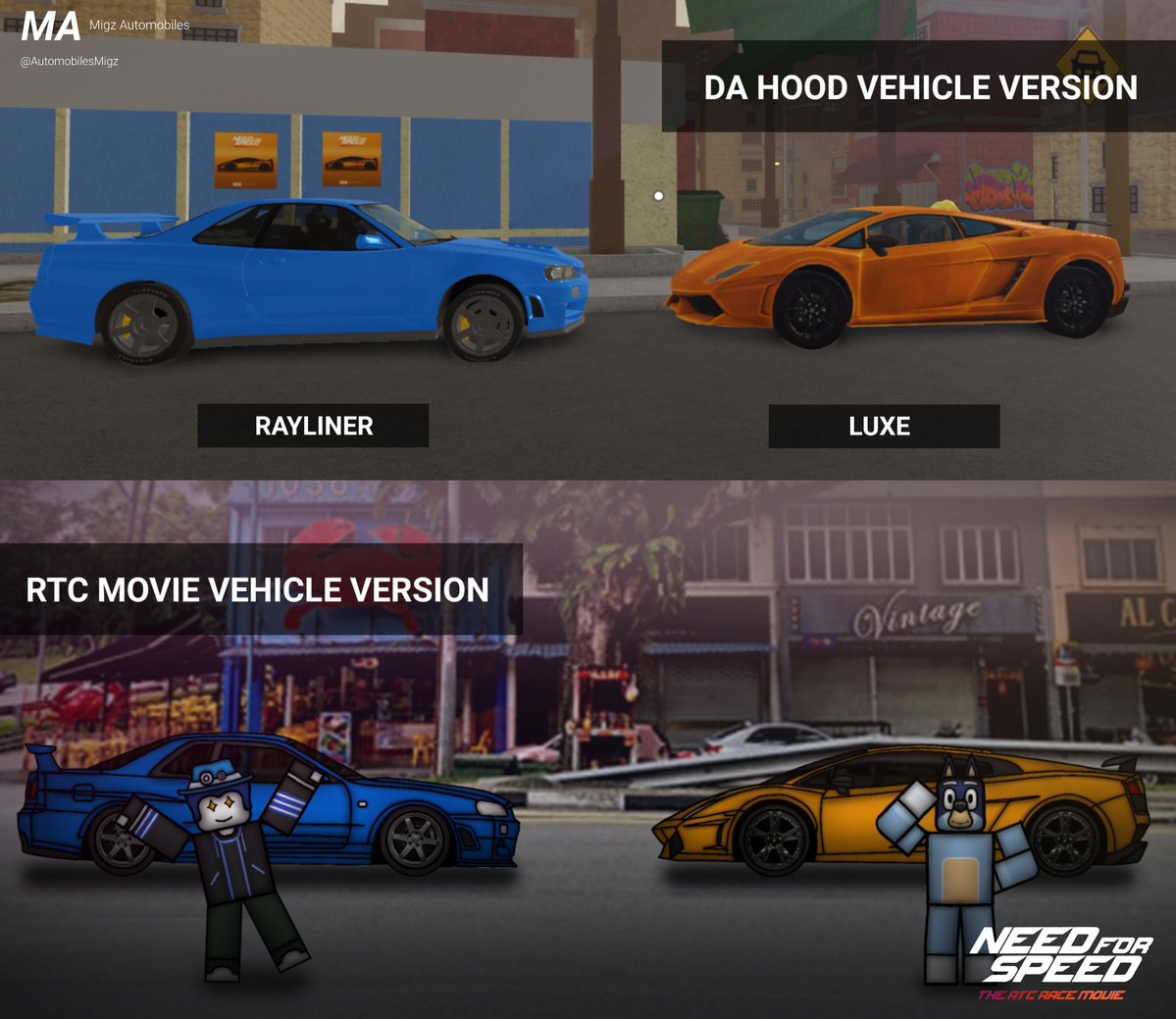 Migz Automobiles (Roblox Avatar Art Moots 💜🎨📌) tweet media