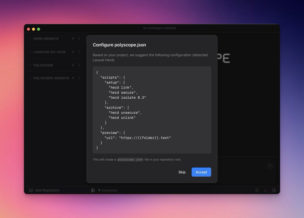 Marcel Pociot 🧪 tweet media