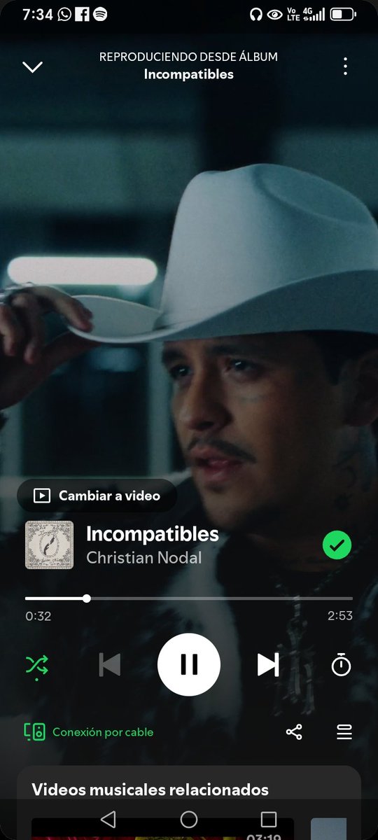 ColombiaNo80062's tweet image. Desde temprano dándole gracias a Dios por la vida y escuchando a mi artista favorito.
#Incompatible
#CristianNodal