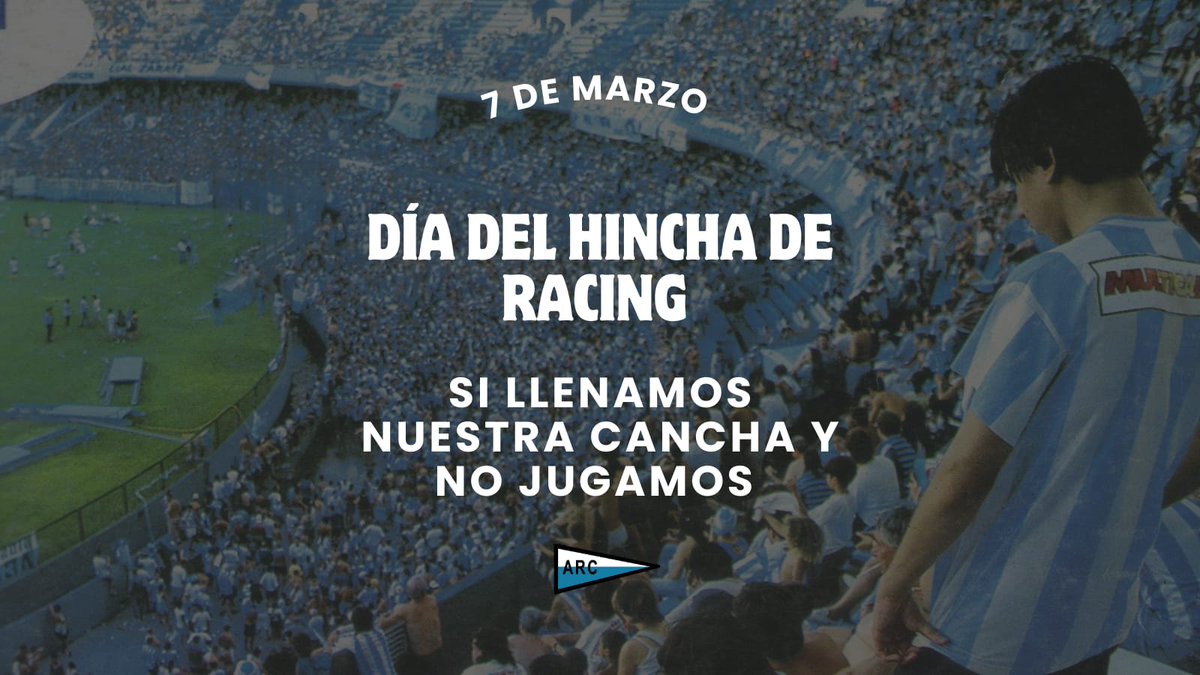 LaRacingClub's tweet photo. Si la nuestra es una hinchada diferente...🎵💪🏼🥁

Hoy y cada día felicidades a todos los que compartimos este sentimiento inexplicable 🩵 https://t.co/nb771NeqRu