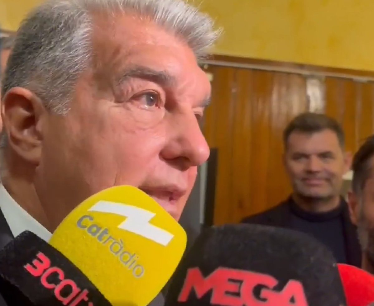 🎙️ Laporta: "Resulta que en la jugada siguiente el jugador del Celta tenía el balón y le hacen una falta. Continúa la jugada y acaba marcando el Madrid en el último minuto. Entiendo que el VAR... al igual que nos hicieron a nosotros en Anoeta con un gol de Lamine Yamal, pitaron