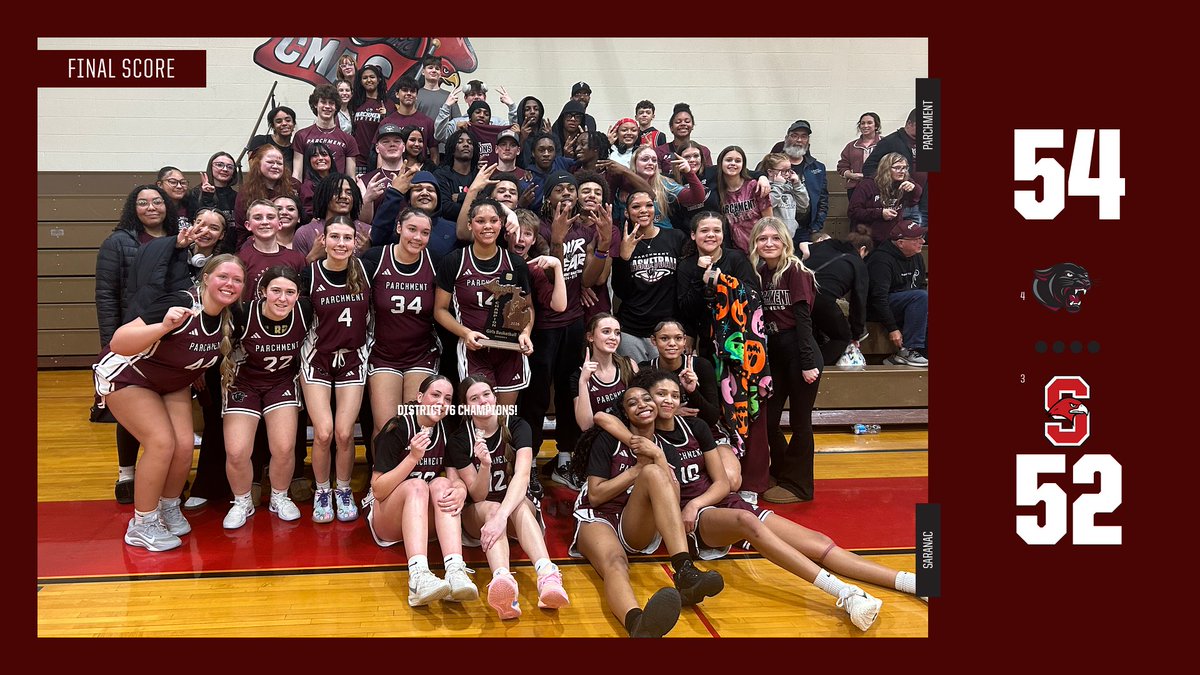 Parchment Panthers Athletics tweet media