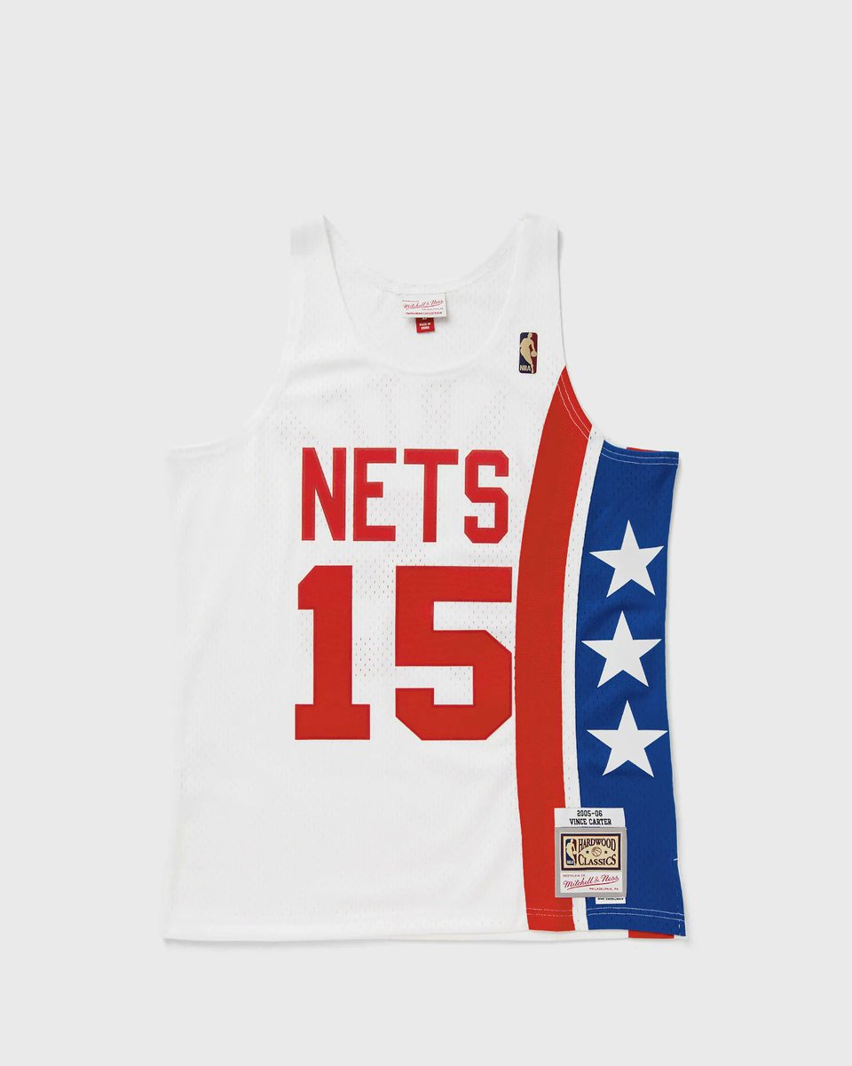 StyleSneakers23's tweet photo. NBA SWINGMAN JERSEY BROOKLYN NETS 2005 VINCE CARTER - Mitchell &amp; Ness 
YA DISPONIBLE JERSEY ORIGINAL VINCE CARTER.
https://t.co/XWb5Jgcvvt https://t.co/hzOqmjZTWj