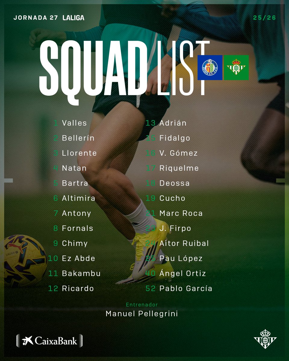 Real Betis Balompié 🌴💚 tweet media