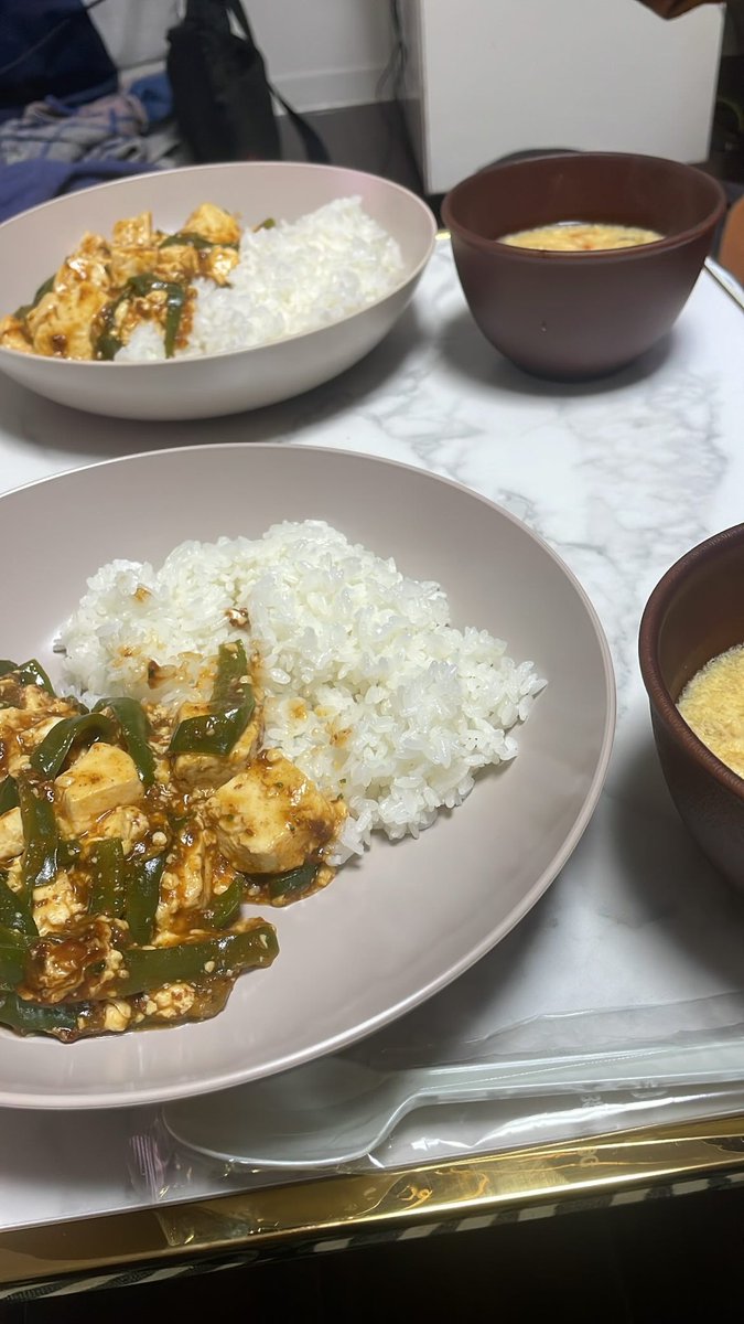 hdg8vz's tweet photo. ピの麻婆豆腐♡♡美味しかった！ https://t.co/yxHfbbUzoH