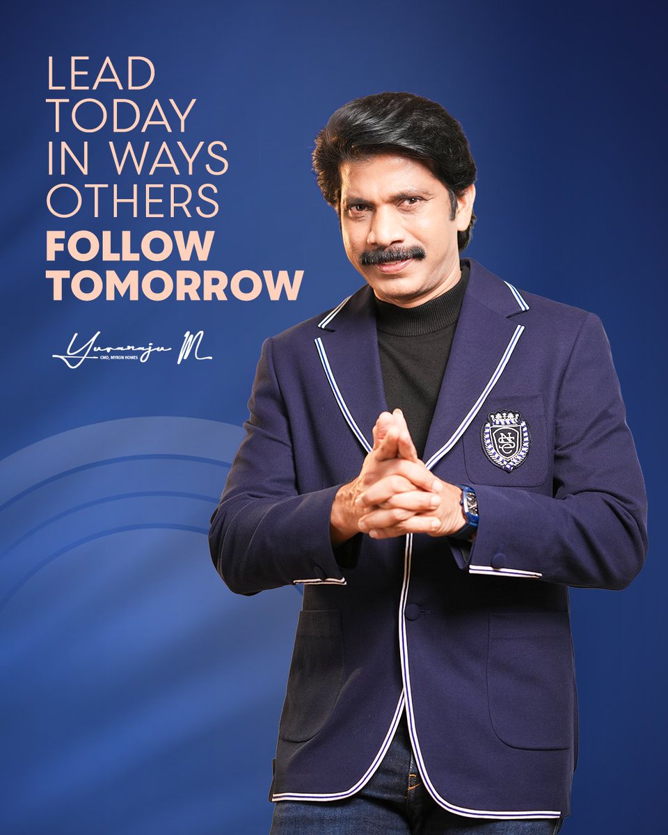 YuvarajuOffl's tweet image. The mark of a strong leader is creating a path today that inspires others to walk confidently tomorrow. Real influence comes from vision, courage, and purposeful action.

#Yuvaraju #LeadershipGoals #MyronHomes #VisionaryLeader #SuccessJourney