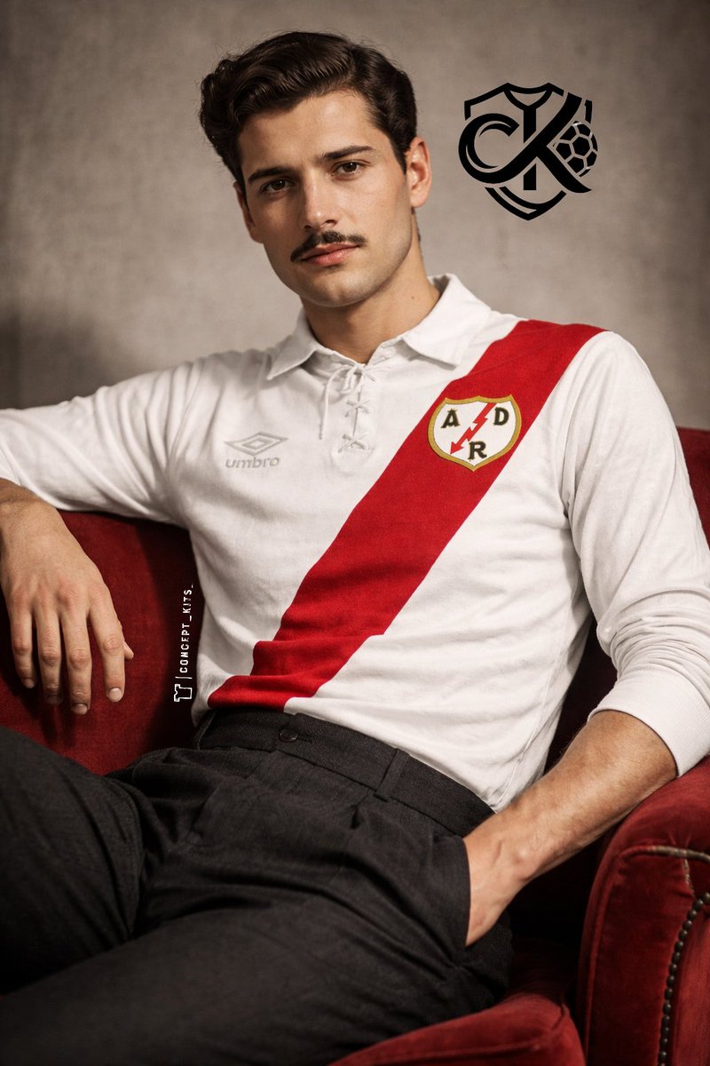 concept_kits_'s tweet photo. La Liga retro weekend has obviously piqued my interest. If I was in charge of the kits.
#Mallorca vs #Rayo

#RetroKit #LaLigaRetroWeekend #LaLiga #LaLigaEASports #LaLigaEnglish #FutbolEspañol #LaLigaTV #LaLigaFantasy #LaLigaHypermotion #SpanishFootball #LaLigaHighlights https://t.co/CYnu3t8uOD