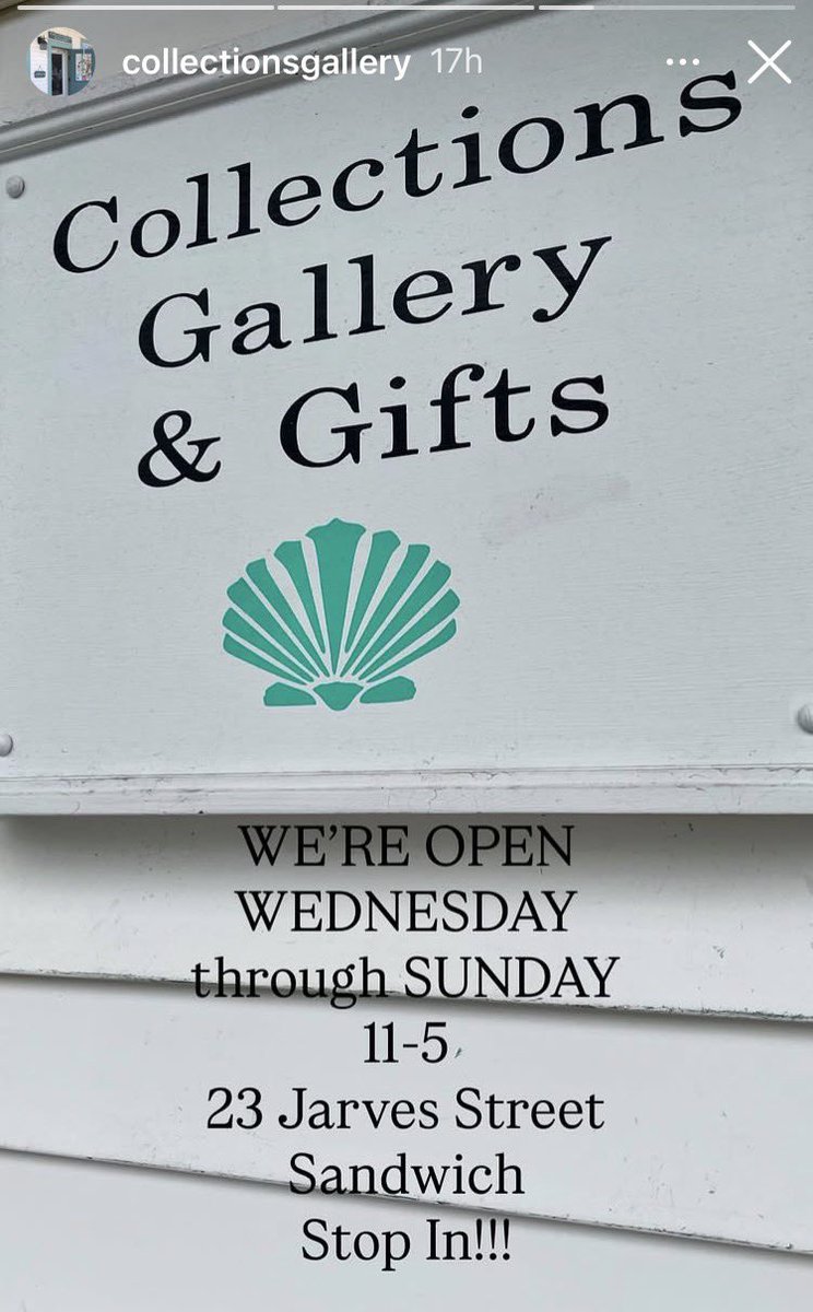 An Artists Cooperative since 1991
About our Gallery. A rich variety of art by talented local artists awaits the art lover at Collections Gallery.
Located right off of RT 6A in Sandwich, Ma. The works of over a dozen local artists and artisans are on display.