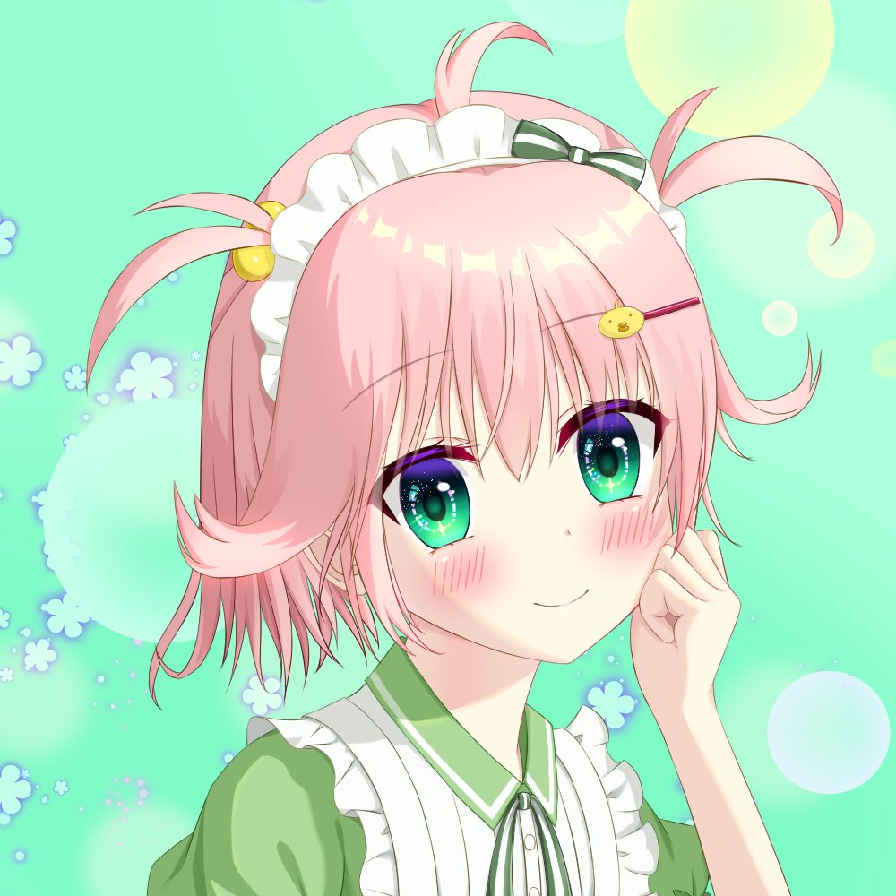 画了穿着女仆装的千和
#杏藤千和
#さくら、もゆ。
#FAVORITE