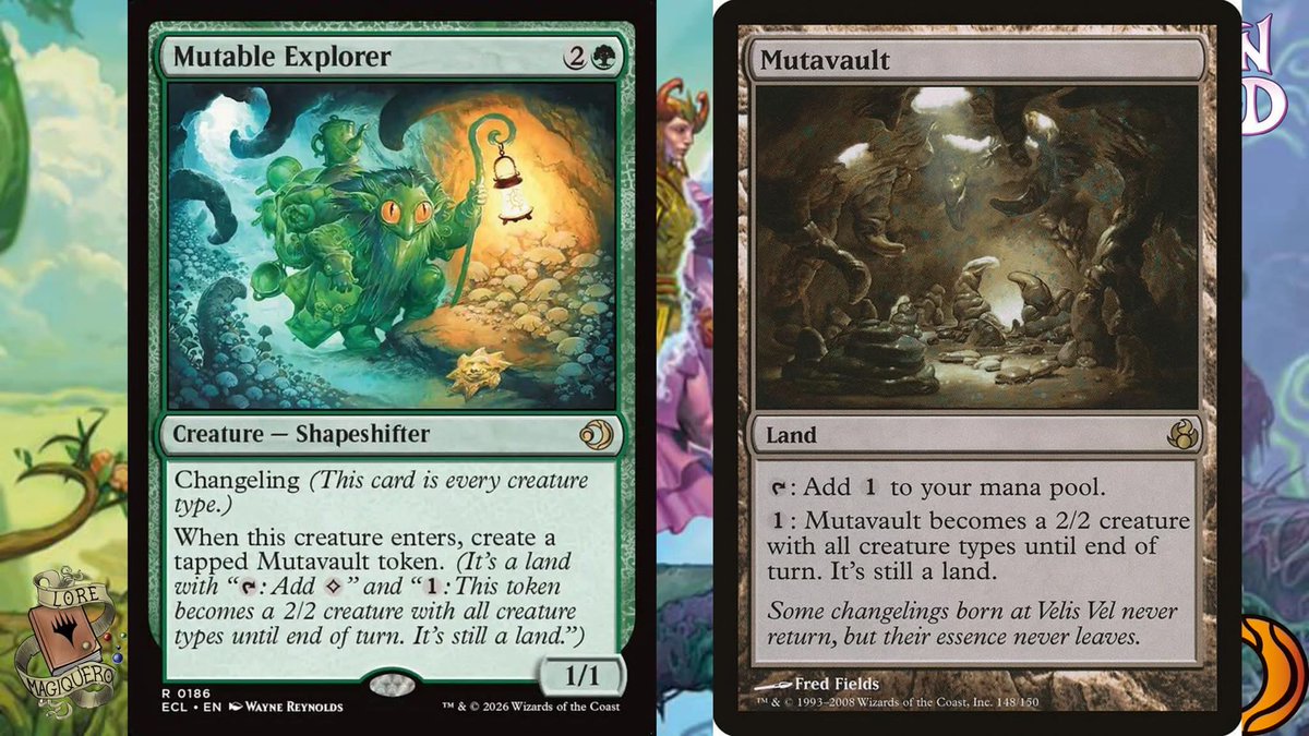 Lore_Magiquero's tweet photo. REFERENCIAS LORWYNESCAS, parte 1
#mtg #magicthegathering #mtglore #vorthos #MTGHispano #MTGLATAM #MTGECL #MTGLorwyn #Lorwyn https://t.co/ickJyuaYKS