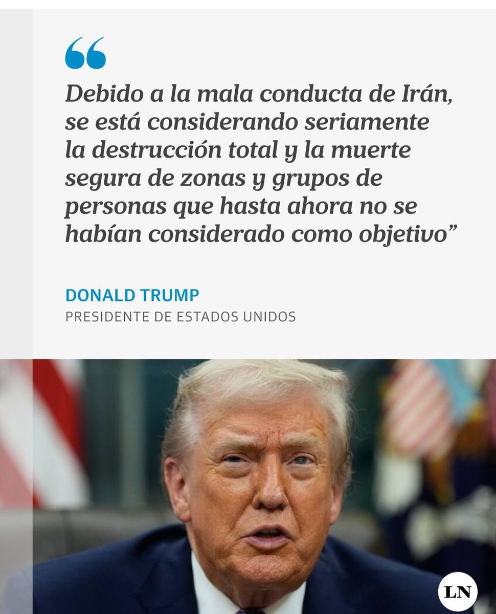 Y pensar que este demente exige que le den el Premio Nobel de la Paz!